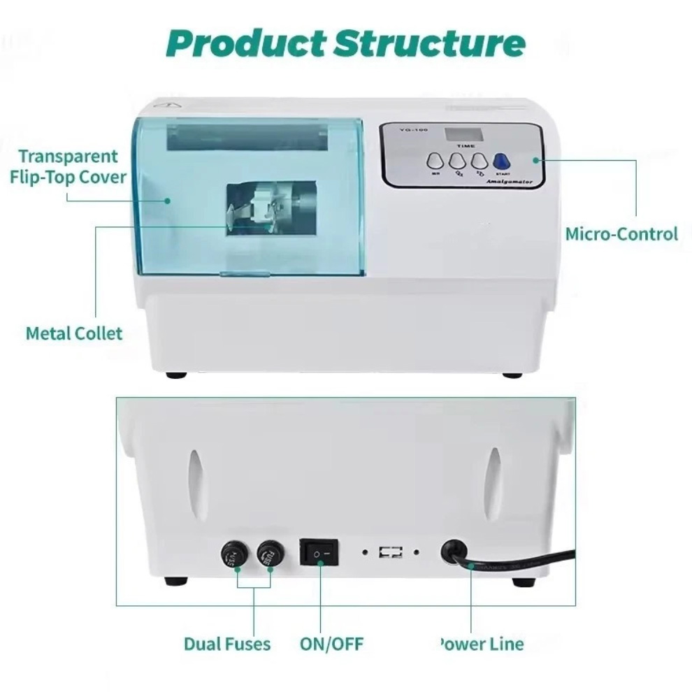 HYG-YG01 Dental Digital Amalgamator 4300RPM Capsule Mixer with 1-99s Timer